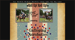 Desktop Screenshot of gallopingacrobatics.com